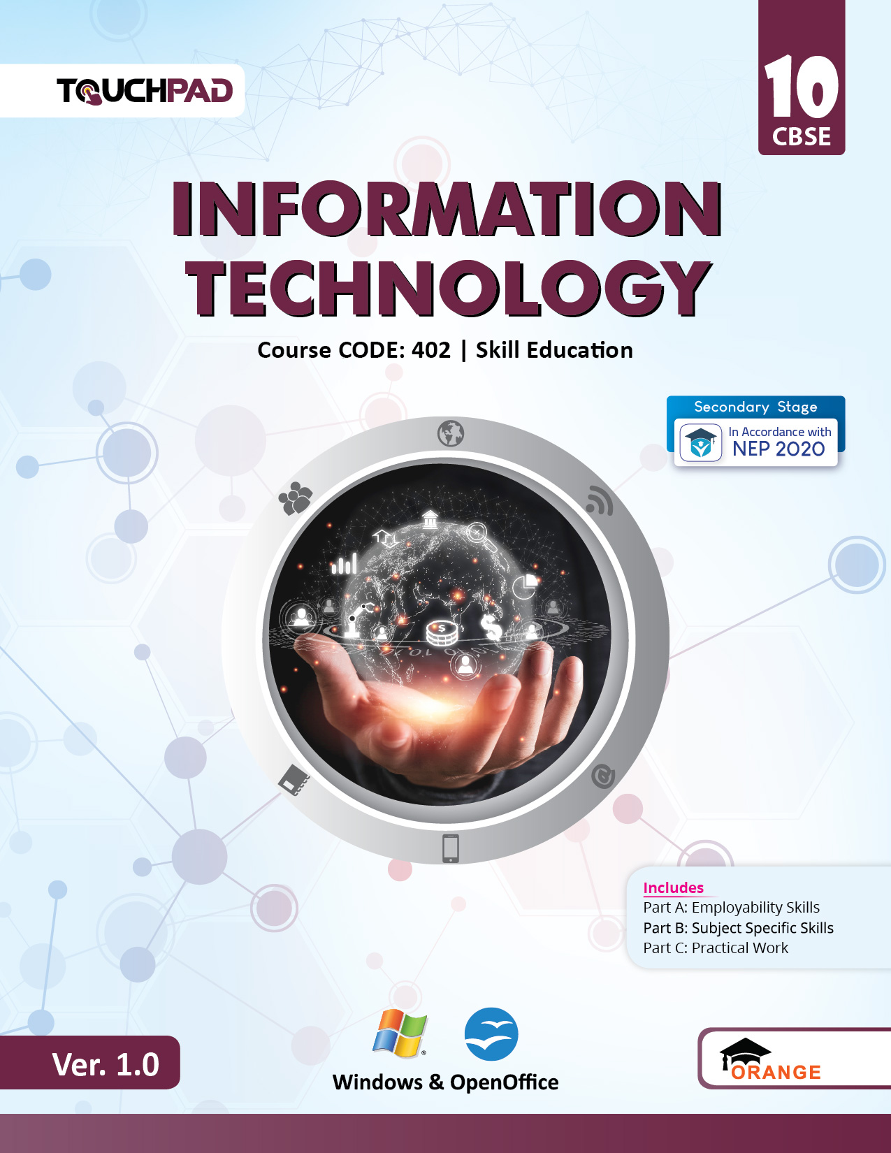 Touchpad Computer Science Textbooks Orange Education