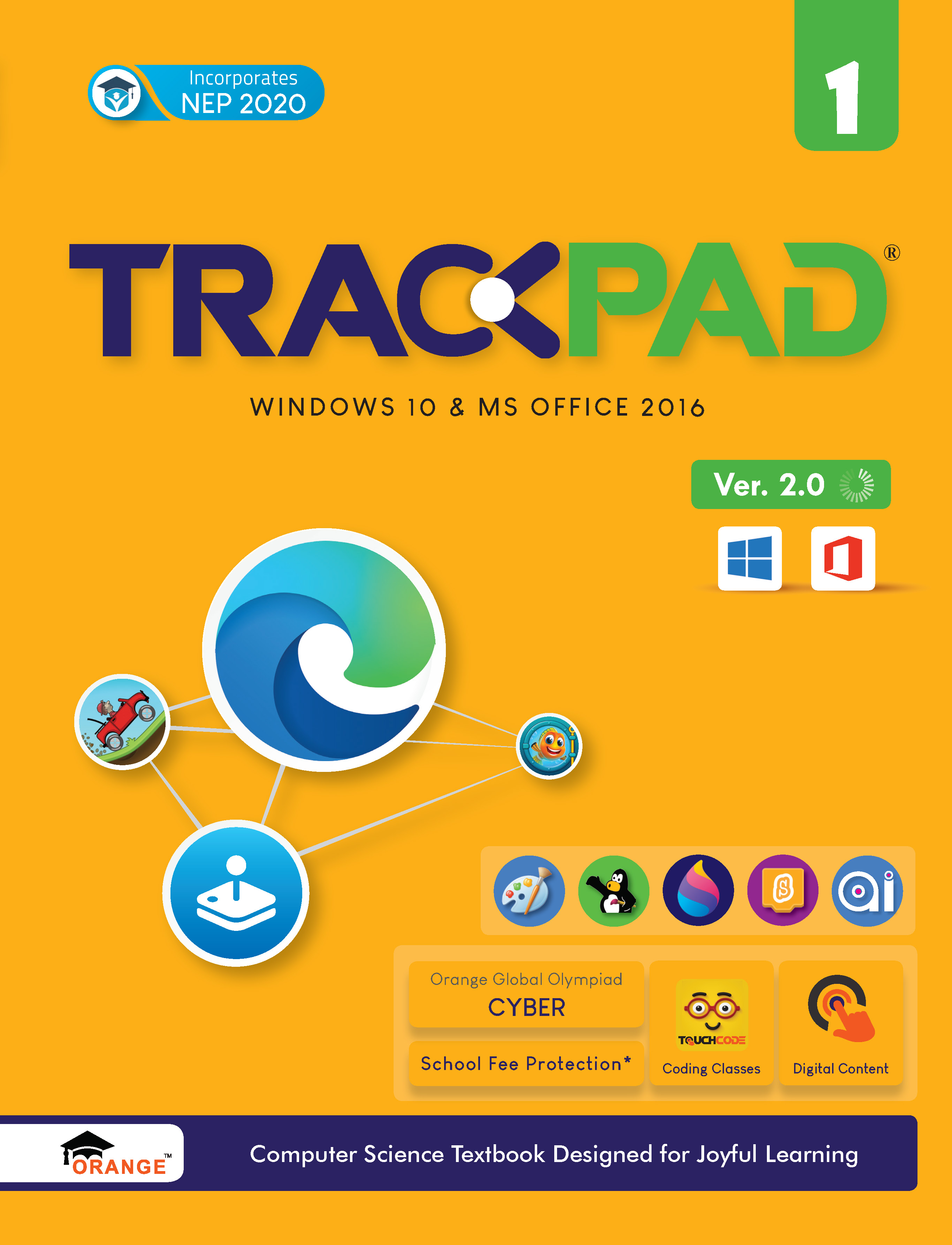 TrackPad Orange Education
